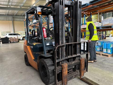 Toyota 25 Forklift 2008