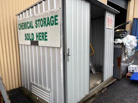 Lot 50 · Chemical Bunded Shed