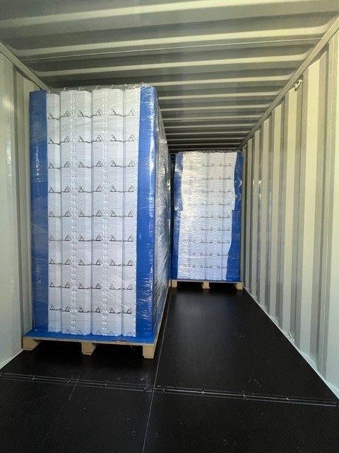 White 600 x Corflute 8kg Branded Lugs
