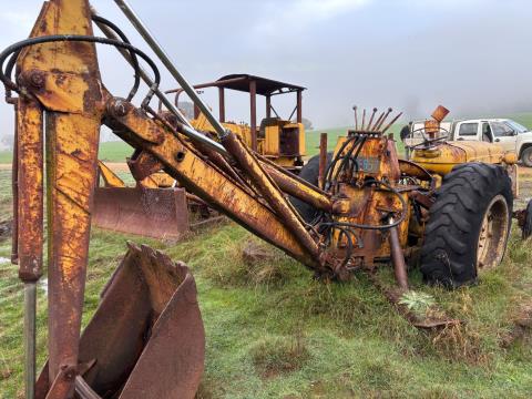 Lot 81 · Fordson Major Power Tractor with Backhoe