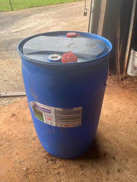 200L Blue Plastic Containers x 6