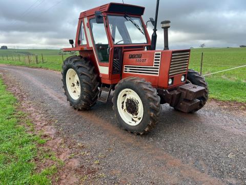 Lot 192 · Fiat 580 DT 4WD Tractor