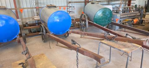 Restored Coxon on cart