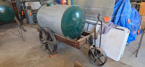 Restored Indented End Furphy Water Cart (all original)