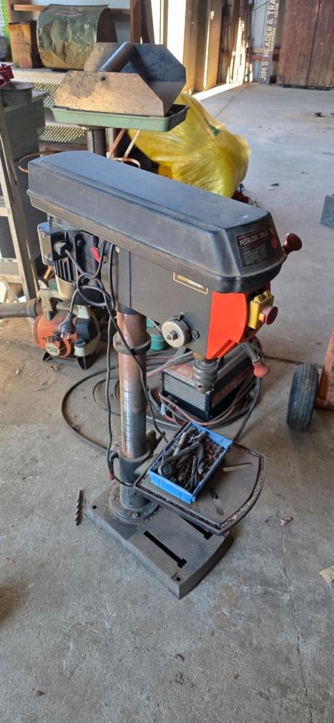 Peerless Drill Press & Drill Bits
