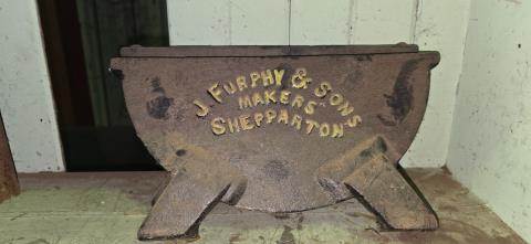 J. Furphy and Sons Cast Trough Ends