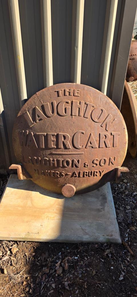 146 · The Laughton Water Cart (Laughton & Son Makers Albury)