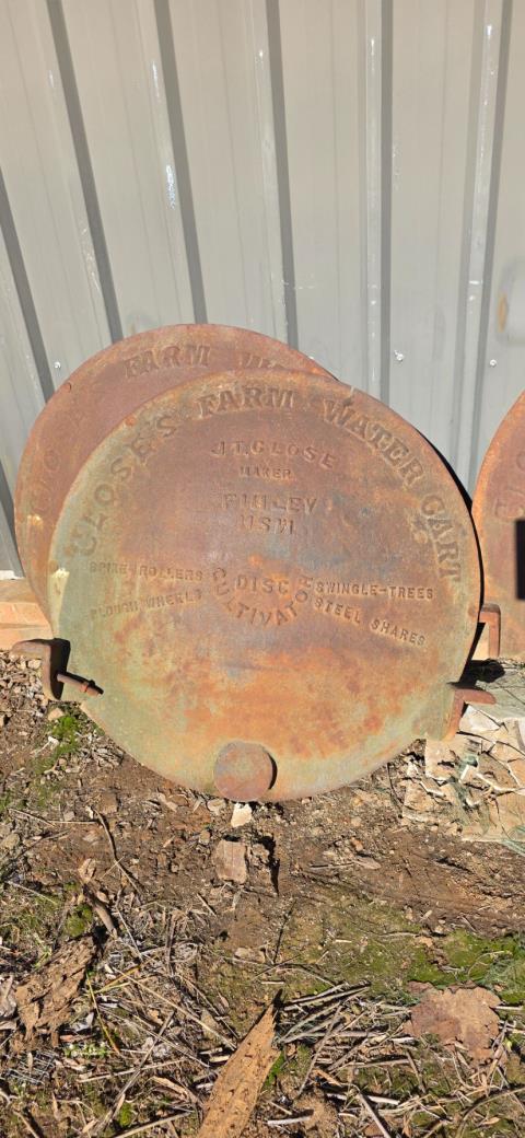 Close's Farm Water Cart End (Finley)