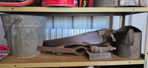 070 · Sundry Lot including Vintage Cast Sprinkler