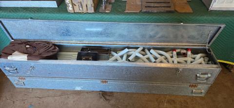Gazebos & New camping gear (never used) + Gal boxes