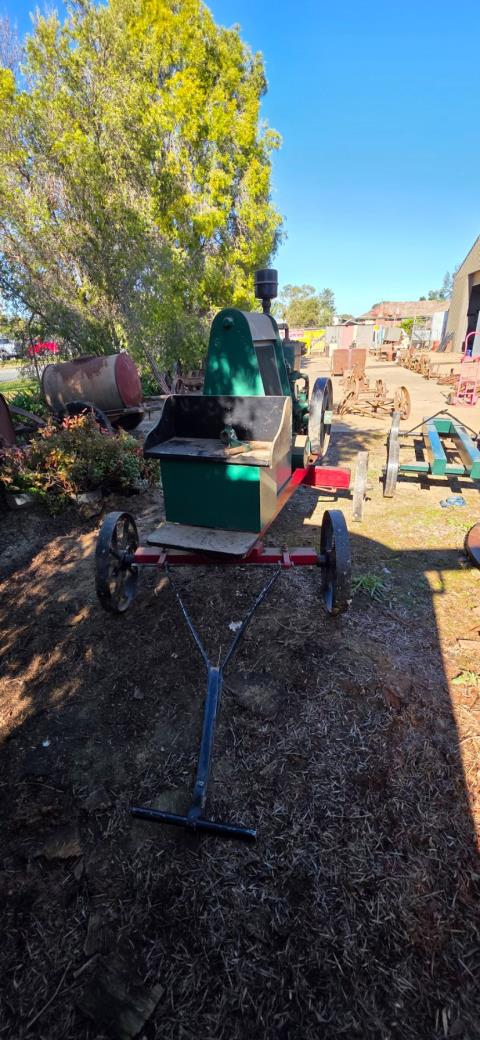 168 · Lister 1926 Stationery Engine 6 1/2Hp fully restored on Transporter