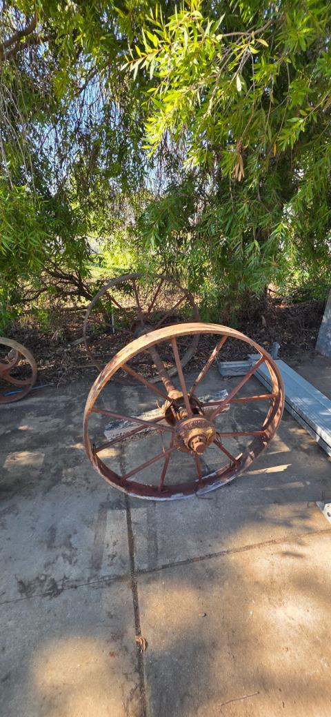 Furphy set cast wheels. Transporters