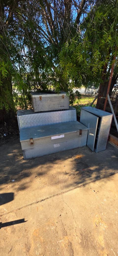 4 x Gal Tool Boxes