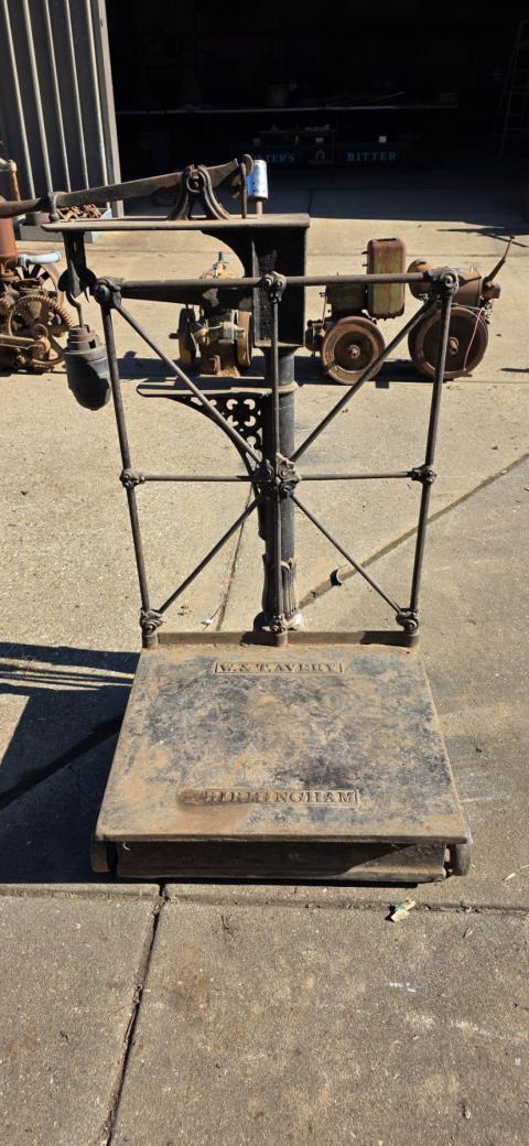 W.T. Avery Wool Bale Scales