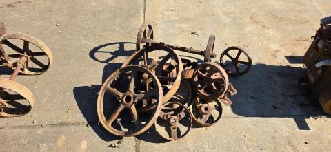 191 · Assortment of Cast Wheels