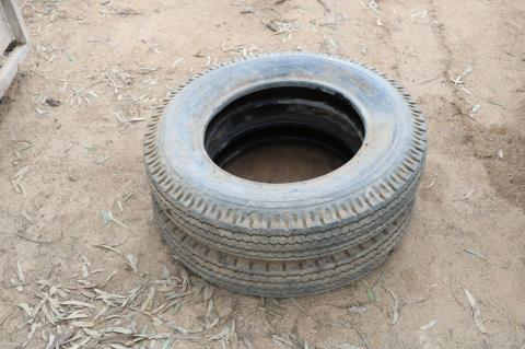 Olympic Trojan Tyres x2