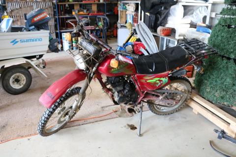 Lot 37 · Marshin ZD 150cc Motorbike