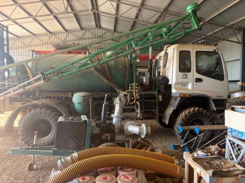 029 · 30m Goldacres Boom Isuzu Spray Truck