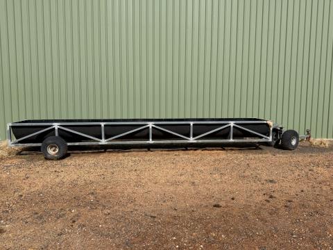 050 · Heavy-Duty Trailing Livestock Feed Trough 10ft