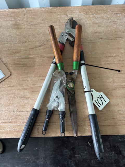 Lot 109 · Assorted Pruning Tools