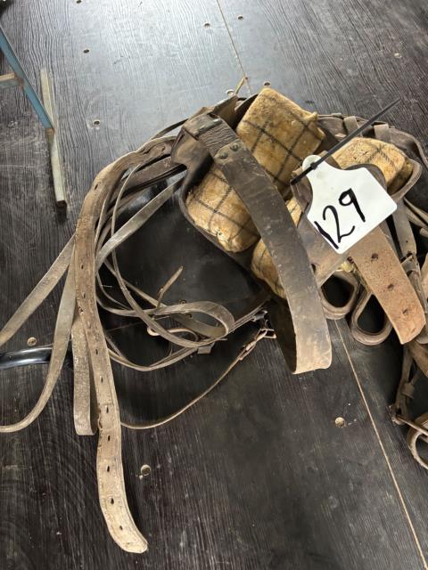 Lot 129 · Qty Of Heavy Horse Harnesses