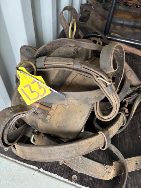 Antique Heavy Horse Backpack Saddle