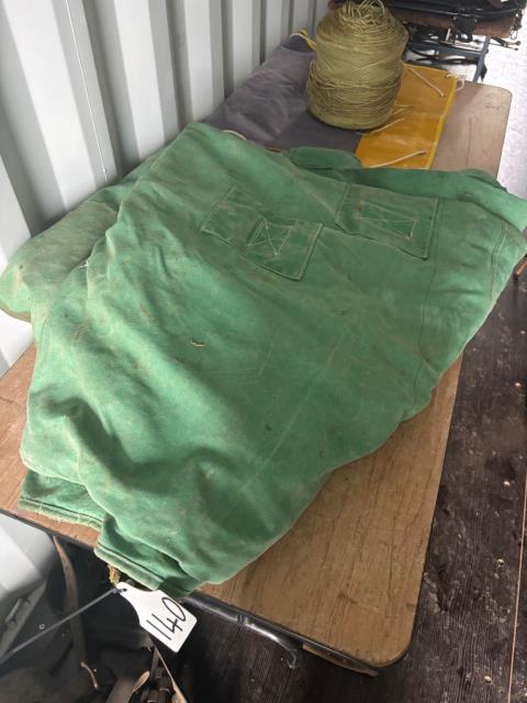 Lot 140 · Heavy Duty Canvas Tarp