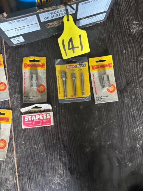 Assorted Sidchrome Sockets