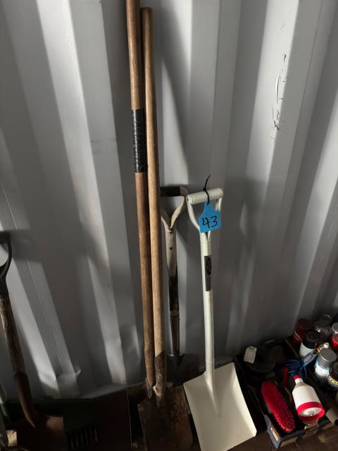 Lot 43 · Gardening Shovels