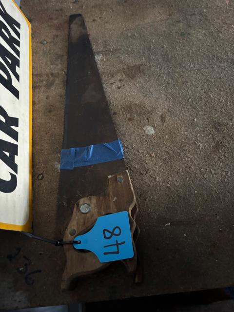 Lot 48 · Hand saws