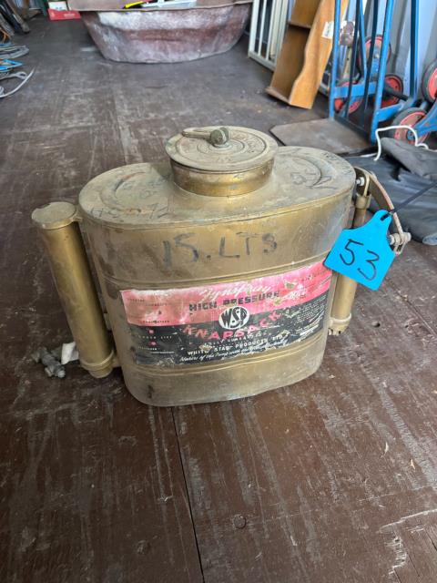 Lot 53 · 15L Brass Knapsack
