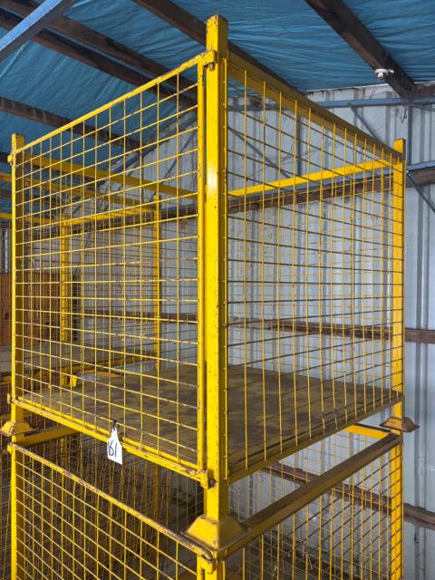 Lot 161 · Steel Stacking Crates