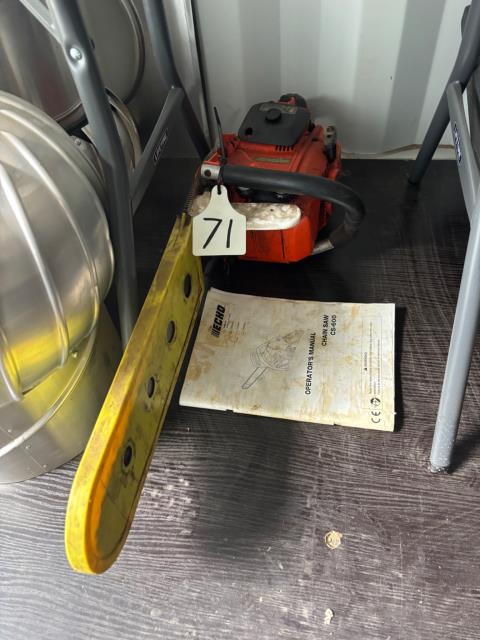 Lot 71 · Echo c5 - 600 Chainsaw