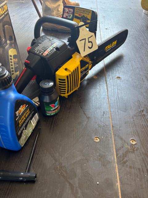 Lot 75 · Talon 35cc Chainsaw