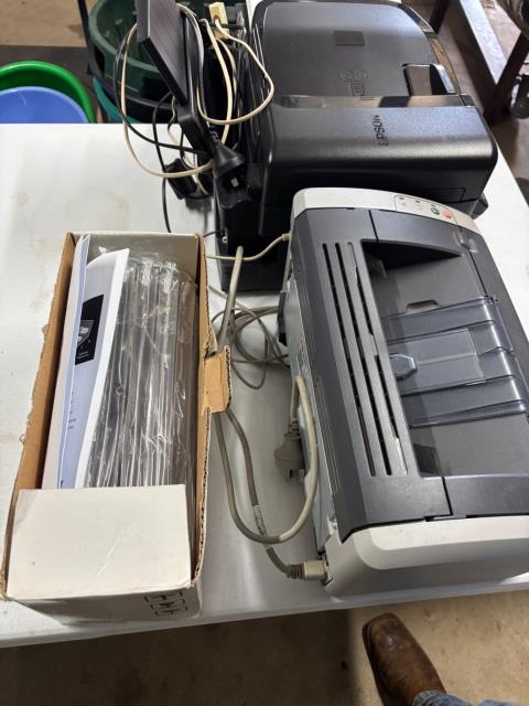 Office Chair and printer
