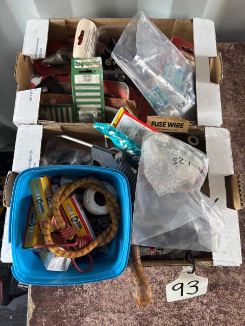 Assortment of Bolts + nuts