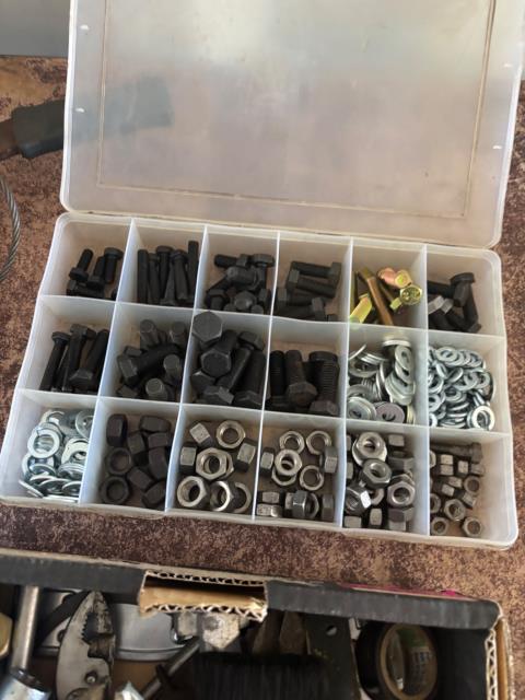Box of Assorted hand tools